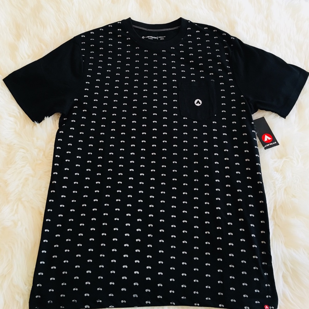 Airwalk Black Bicycle Tee Shirt Men’s Medium